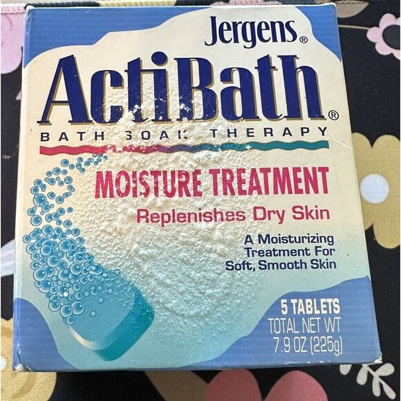Jergens ActiBath Moisture Treatment Blue Oasis - 5 Tablets - Picture 3 of 3